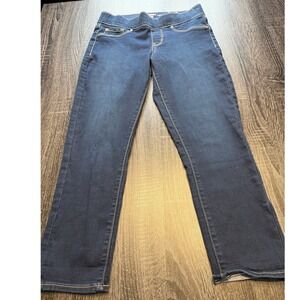 Denizen from‎ Levi's Modern Pull-On Crop Jeans Dark Wash Stretch 12x30